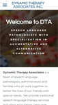 Mobile Screenshot of mydynamictherapy.com
